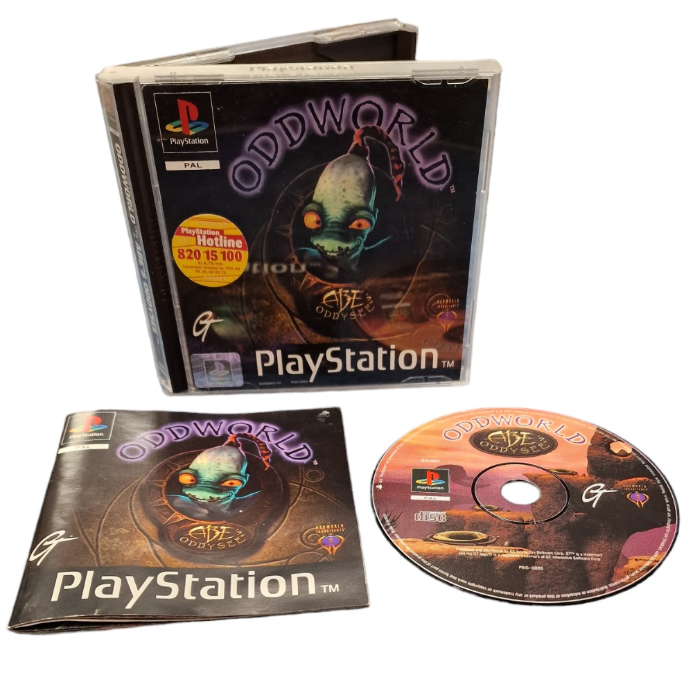 ODDWORLD - L'ODYSSEE D'ABE (PAL) - BACK